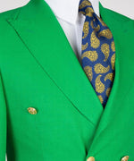 Men’s Green Double breasted Suit