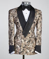 Tuxedo Belted Suit