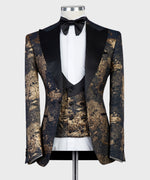 Brown Leopard Tuxedo