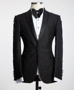 Black stone Tuxedo suit