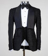 3 Pieces black tuxedo suit