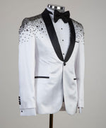 Gold stone Tuxedo suit