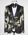 3 pieces Tuxedo on fire suit