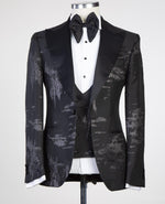 3 pieces classic Tuxedo on fire