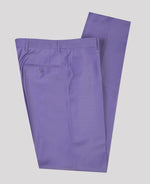 3 pieces purple business suit