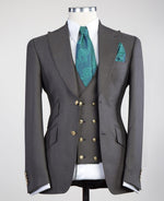 3 pieces Grey business suit