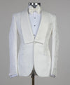 3 pieces Ivory Tuxedo suit