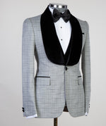 3 pieces Grey Ceremonial Tuxedo