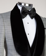 3 pieces Grey Ceremonial Tuxedo