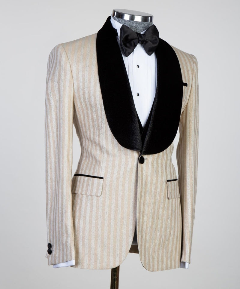 3 pieces Plaid Tuxedo