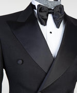 Black Tuxedo double breasted