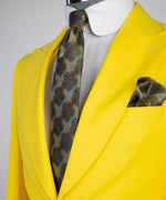 Men’s Yellow three pieces Royal Suit