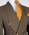 Mens Double Breasted Suit