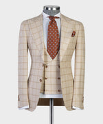 3 pieces Strip Business Suit