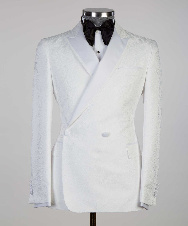 White Tuxedo Double Breasted – stevepalmerstore