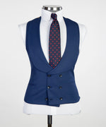 Three pieces Navy Blue Suit