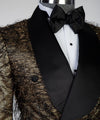 Tuxedo double breasted with Fur