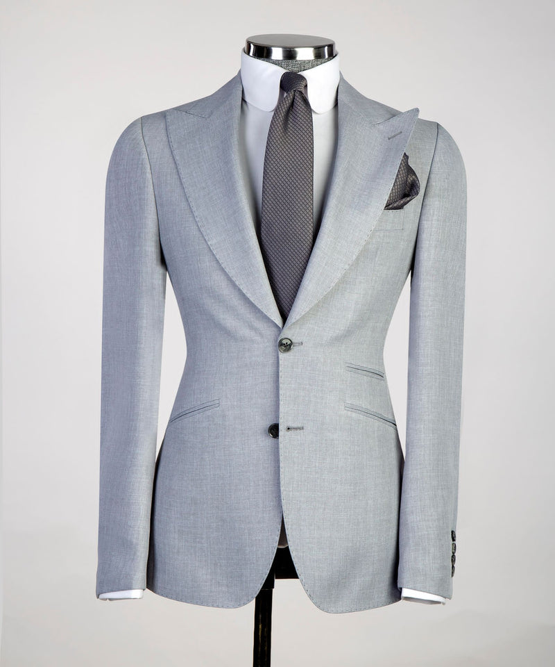 Men’s Three pieces Gray Royal Suit