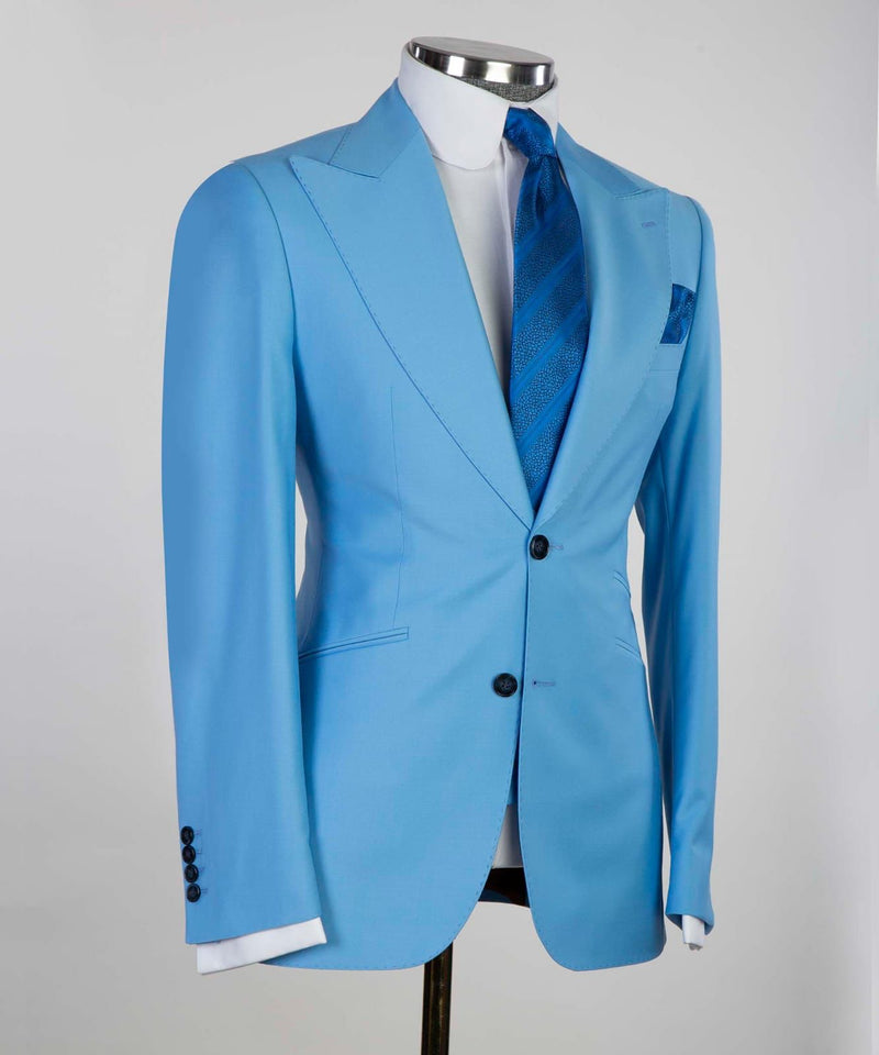 Three pieces Blue Business Suit