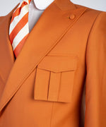 Zénith Mens orange Blazer