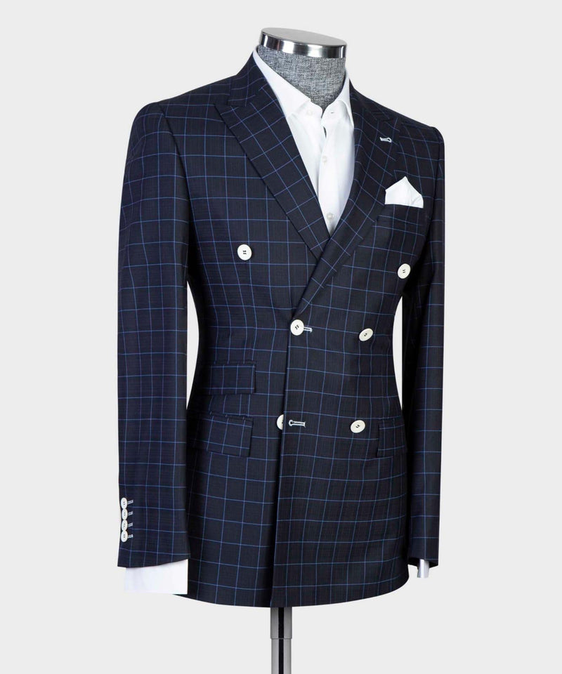 Double Breasted men Luxery suit