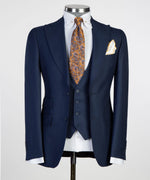 Three pieces Navy Business Suit