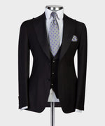 3 pieces black business Suit