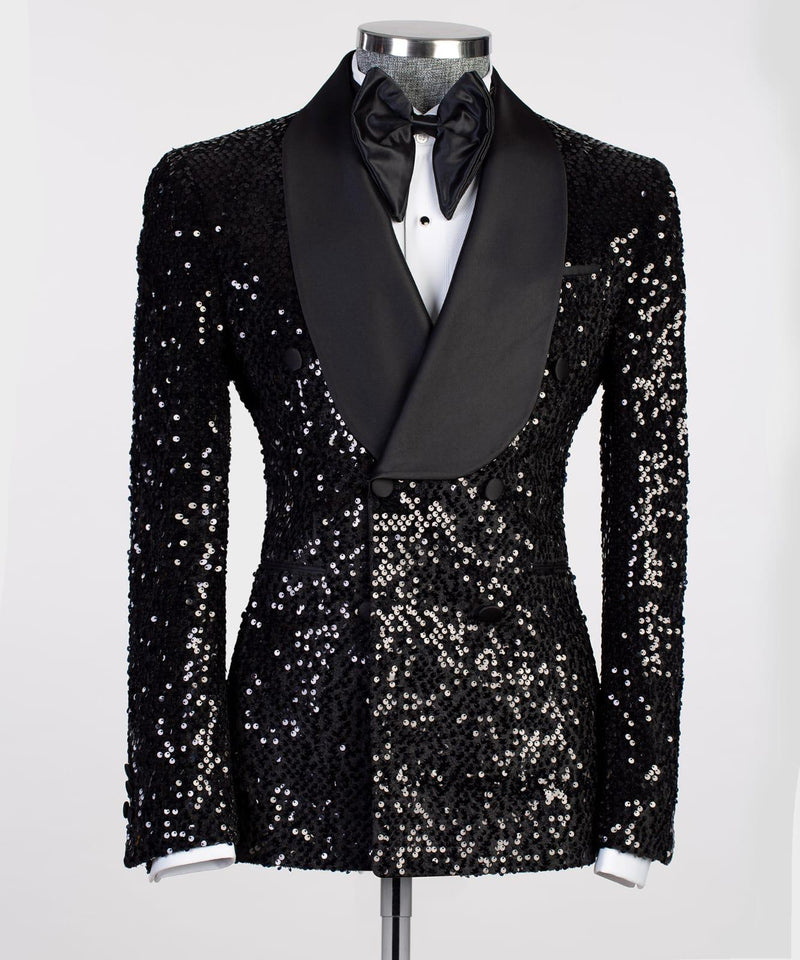 Black Smocking Tuxedo