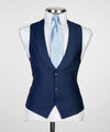 3 pieces Blue navy Suit