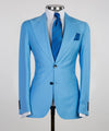 Three pieces Blue Business Suit