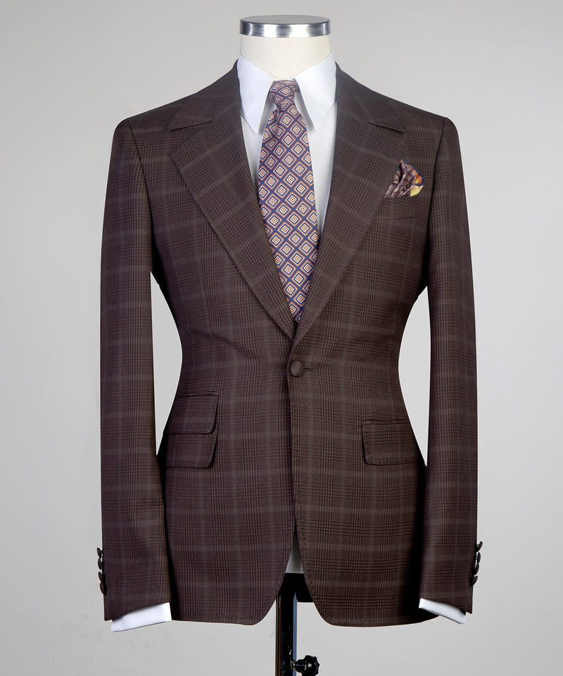 Three-pieces mens business suit