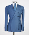 Zénith Mens Blue Blazer