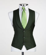 3 pieces Forest Green Suit