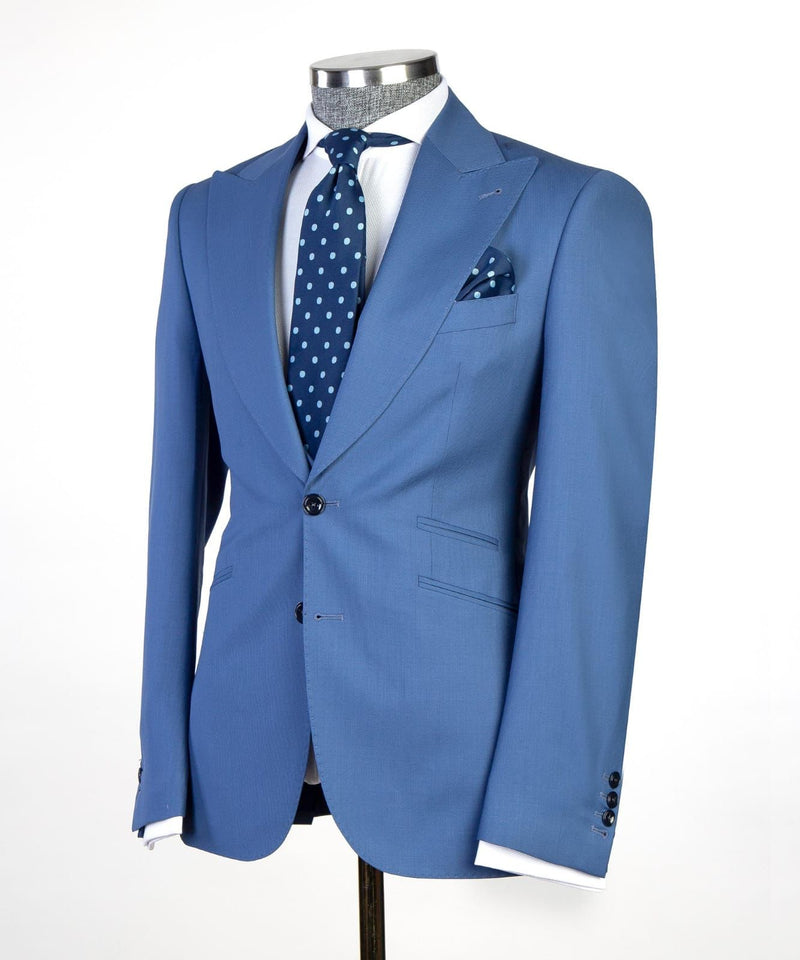 3 pieces Blue Business Suit