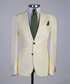 Men’s Three pieces Cream Royal Suit