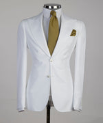 Men’s three pieces White Royal Suit