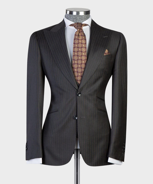 3-piece suit, double-breasted jacket and shoes for men – stevepalmerstore