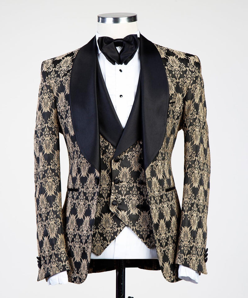 3 Pieces Tuxedo suit