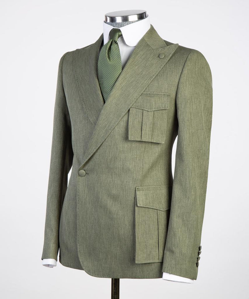 Zénith Men’s Forest Green Blazer