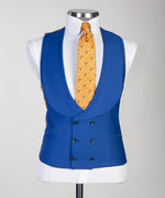 Three pieces Blue Business Suit