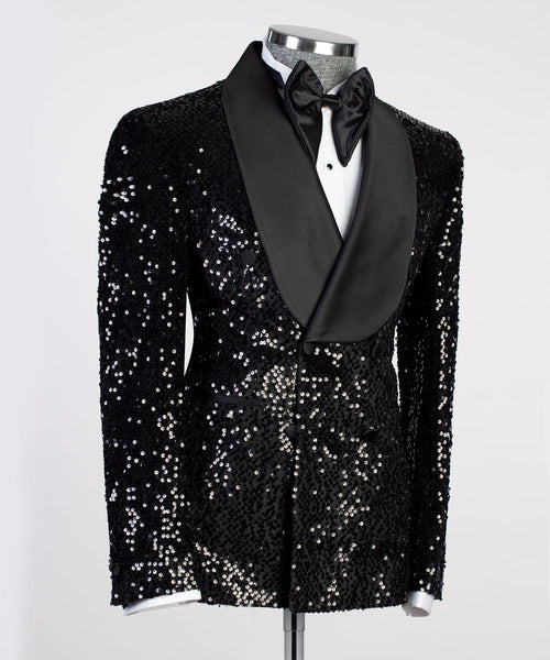 Black Smocking Tuxedo