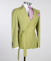 Men’s Green Belted Suit