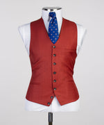 Three pieces Red Business Suit