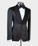 Luxury mens 3 pieces suit