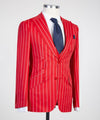 Red Striped Suit