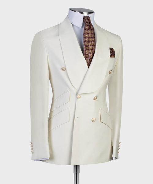 Mens Double Breasted Suit