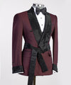 Royal Belted Tuxedo Suit