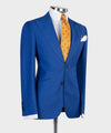 Three pieces Blue Business Suit