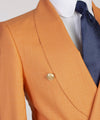 Orange Double Breasted Suit