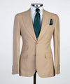 Three pieces Beige business Suit